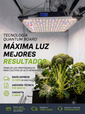 Lámpara de Cultivo LED Growattss de Espectro Completo con UV 395nm – Potencia y Control Profesional para tus Plantas